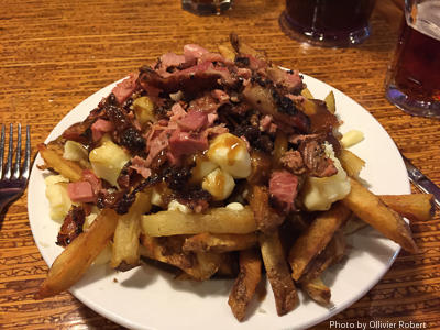 Smoked meat Poutine